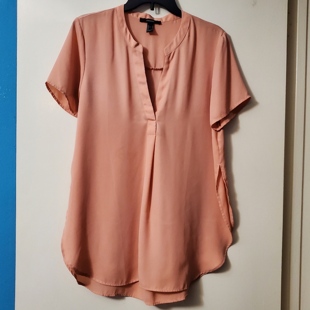 Forever 21 L Pink Blouse
